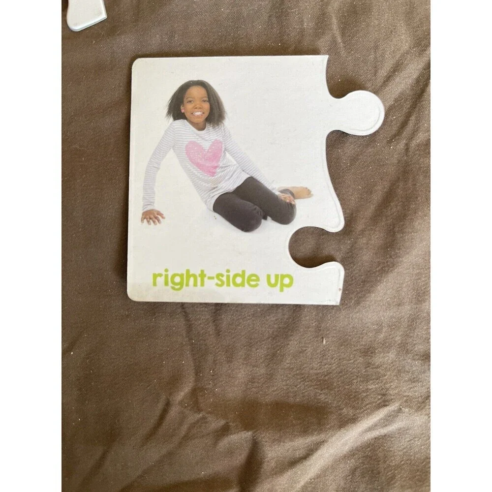 Opposite Learning Preschool Puzzle Pairs 14 Double Sided Puzzles Learning Cards